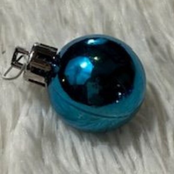 47pc Blue Purple Teal Magenta Matte & Sparkle Break Resistant Ornament Set - Picture 8 of 12